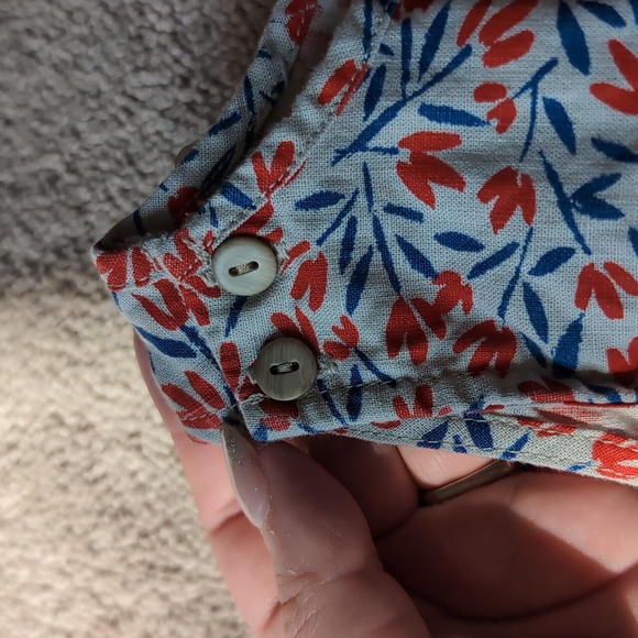 Old Navy Red and Blue Sleeveless Sundress - Picture 4 of 4